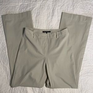 Theory size 4 slacks in a light cream color